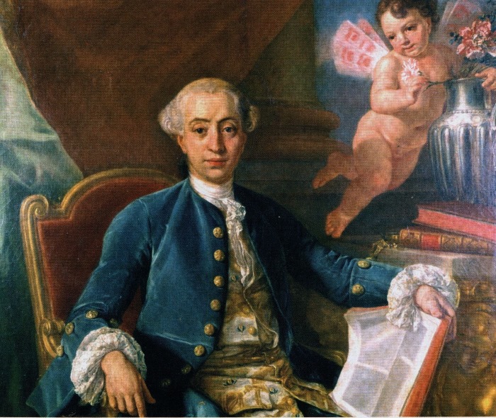 Ф. Наричи (предположительно). Портрет Казановы, 1760 г. | Фото: liveinternet.ru