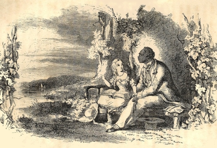 *Хижина дяди Тома*. Иллюстрация 1852 года | Фото: nationalera.files.wordpress.com