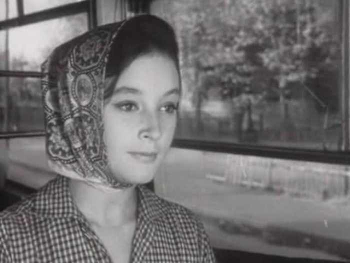 Ирина Губанова в фильме *Первый троллейбус*, 1963 | Фото: biographe.ru