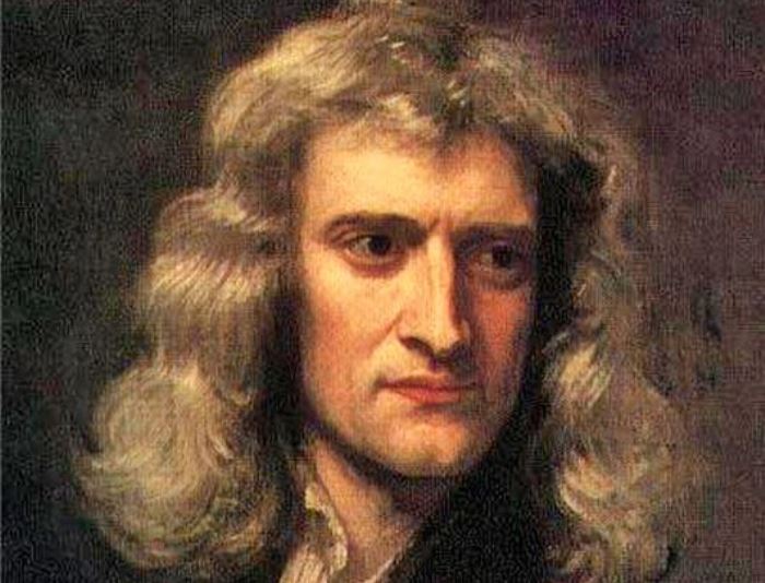 Г. Кнеллер. Портрет Исаака Ньютона, 1689. Фрагмент | Фото: old.mirf.ru