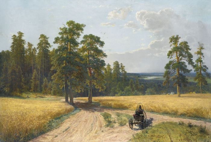 И. Шишкин. На опушке соснового леса, 1897 | Фото: artchive.ru