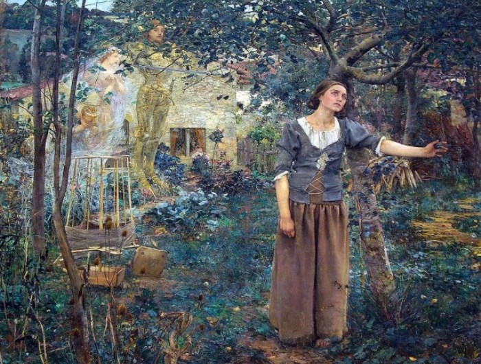 Ж. Бастьен-Лепаж. Видение Жанны д’Арк, 1879
