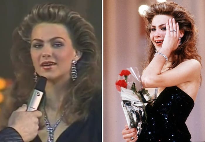 Первая *Мисс СССР* Юлия Суханова, 1989 | Фото: irgp2.ru