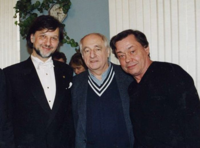 Алексей Рыбников, Марк Захаров и Николай Караченцов | Фото: uznayvse.ru