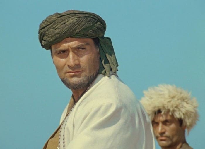 Кахи Кавсадзе в роли Абдуллы в фильме *Белое солнце пустыни*, 1969 | Фото: starhit.ru