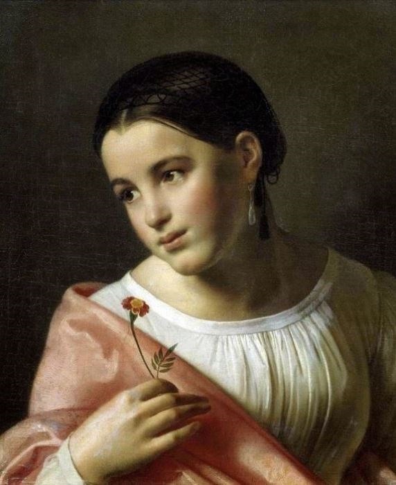О. Кипренский. Бедная Лиза, 1827 | Фото: gallerix.ru