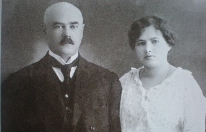 Антон Деникин и Ксения Чиж накануне венчания, 1918 | Фото: ruguard.ru