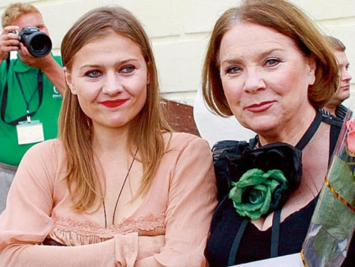 Мария Голубкина с матерью | Фото: vokrug.tv