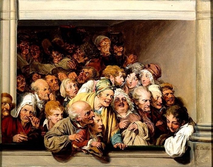 Луи-Леопольд Буальи. Ложа в день бесплатного спектакля, 1830