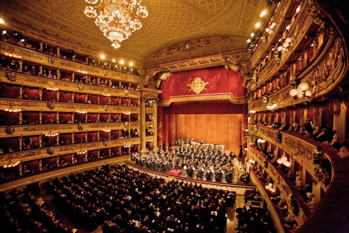 Оперный театр *Ла Скала* в XX в.