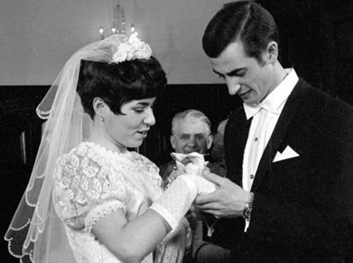 Свадьба Людмилы Пахомовой и Александра Горшкова, 1970 | Фото: sports.ru