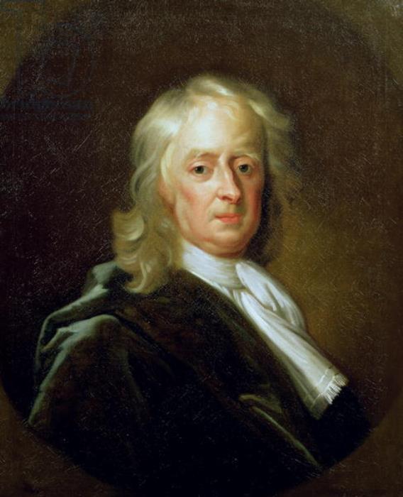 Енох Симен-младший. Исаак Ньютон, 1726