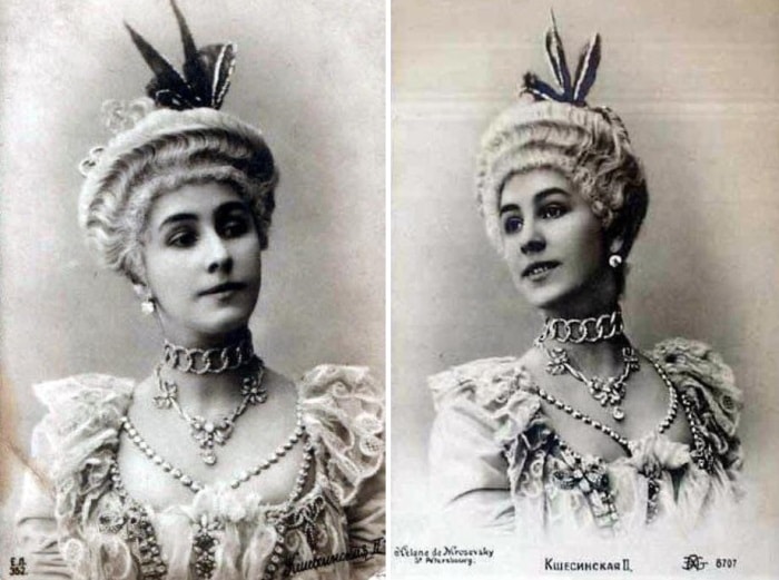 Фотопортреты Кшесинской по мотивам балета *Комарго*, 1902 | Фото: romanovs-russia.blogspot.ru