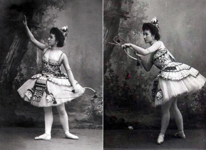Матильда Кшесинская в балете *Дочь фараона*, 1900 | Фото: romanovs-russia.blogspot.ru