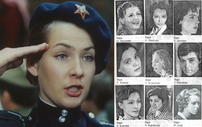 Актрисы, претендовавшие на роль Вари | Фото: pravda-tv.ru