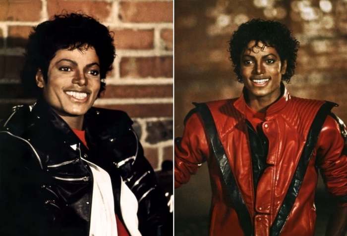 Майкл Джексон на съемках фильма *Триллер*, 1983 | Фото: michaeljackson.ru