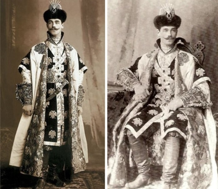 Великий князь Михаил Александрович на  костюмированном балу в Зимнем Дворце, 1903 | Фото: liveinternet.ru