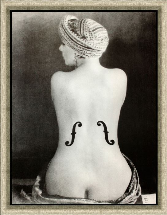 Ман Рэй. *Скрипка Энгра*, 1924