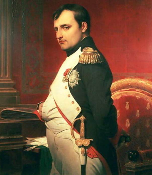 Поль Деларош. Портрет Наполеона Бонапарта