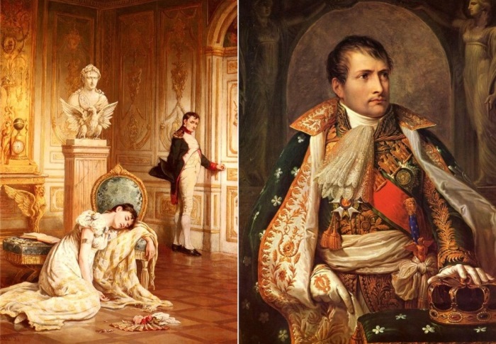 Ласлетт Джон Пот. Прощание Наполеона с Жозефиной. Андреа Аллиани. Портрет Наполеона