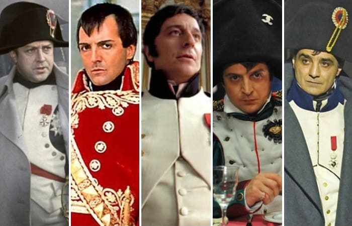 Актеры, сыгравшие Наполеона в кино | Фото: kino-teatr.ru, aif.ru, tele.ru