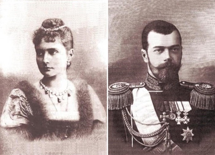 Императрица Александра Федоровна и император Николай ІІ | Фото: retrobazar.com