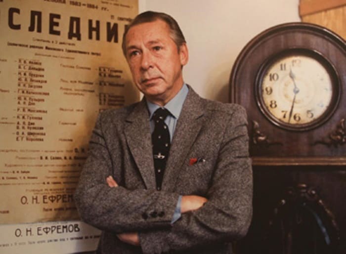 Актер, сценарист, режиссер театра и кино Олег Ефремов | Фото: tomskw.ru