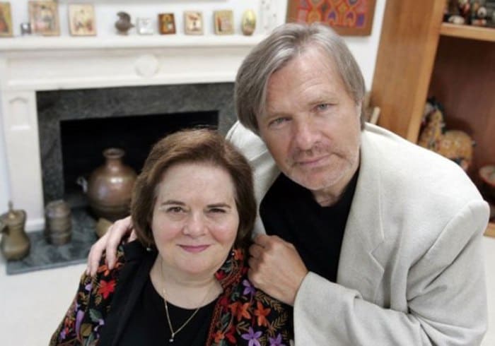 Актер с женой, Джоан Борстен | Фото: 24smi.org