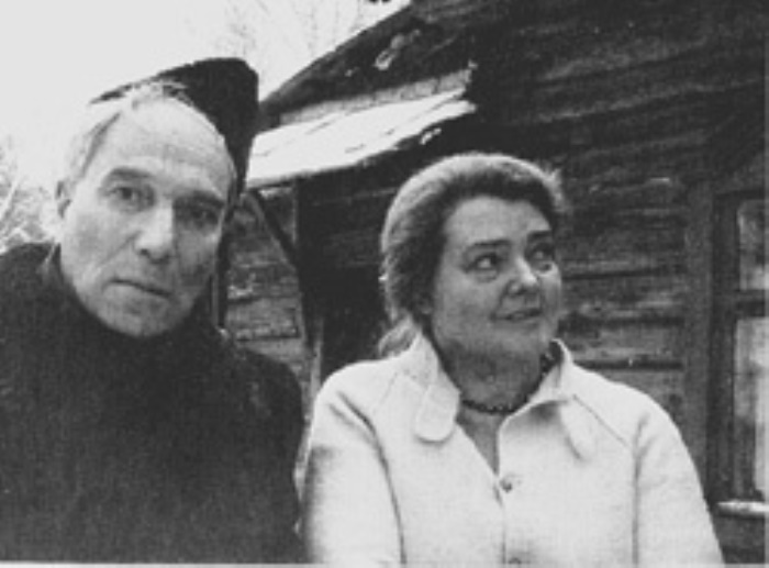 Борис Пастернак и Ольга Ивинская, конец 1950-х гг. | Фото: vestnik.com