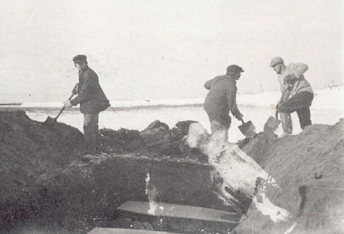 Захоронения жертв Испанки, Канада, 1918
