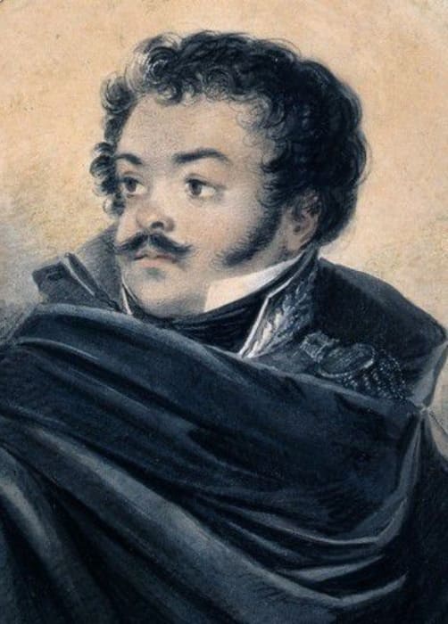 В. Лангер. Портрет Дениса Давыдова, 1819 | Фото: sevmb.com
