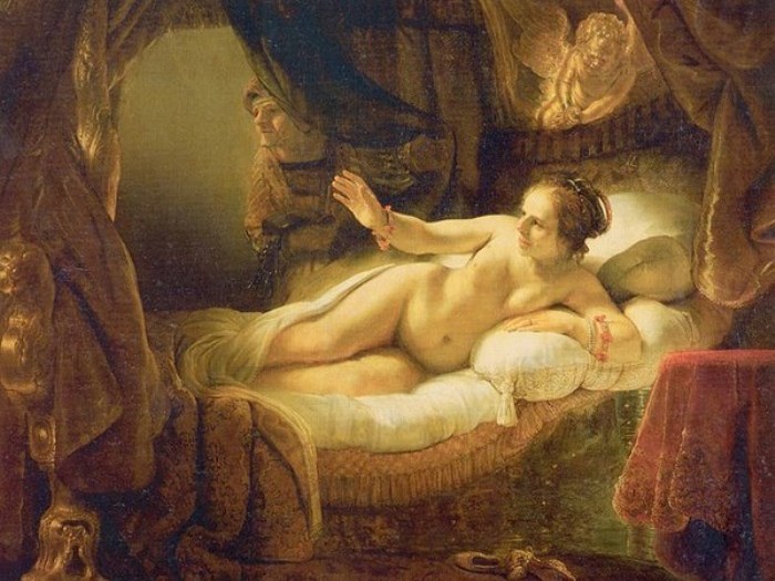Рембрандт ван Рейн. Даная, 1636-1647
