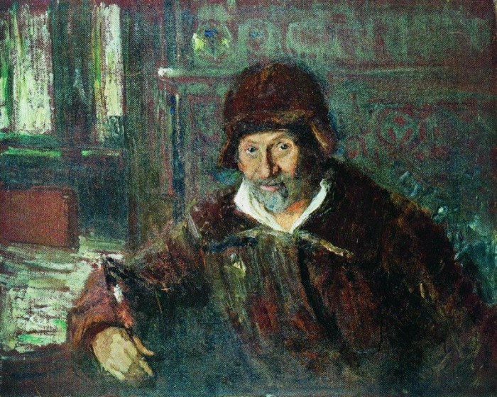Илья Репин. Автопортрет, 1923