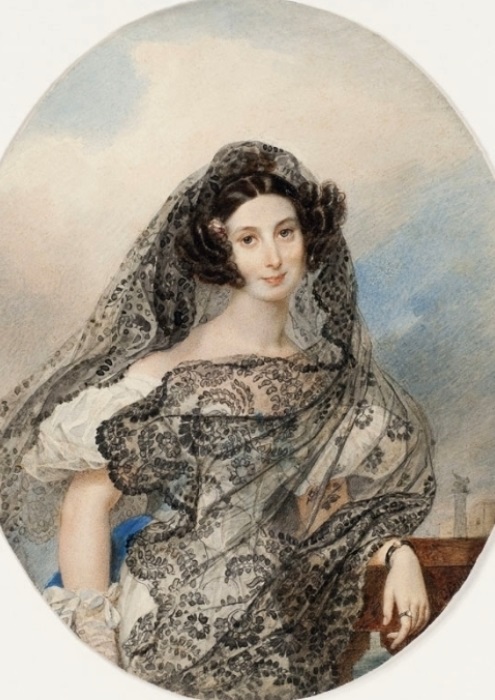 К. Брюллов. Портрет Джованины Пачини, ок. 1831 | Фото: art-catalog.ru