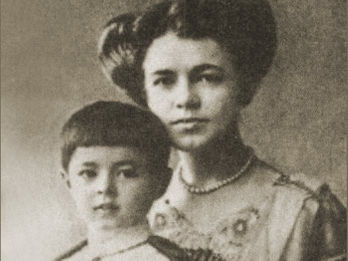 Екатерина Чакрабон-Десницкая с сыном