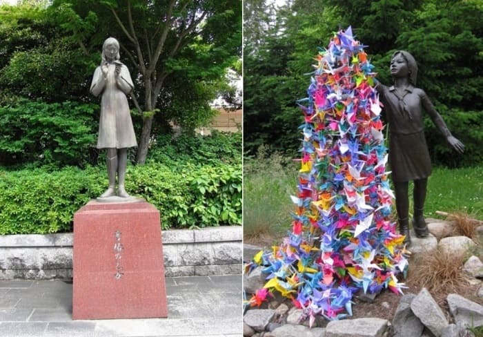 Памятники Садако Сасаки | Фото: nekropole.info