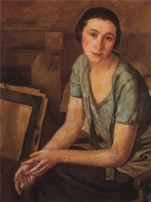 З. Серебрякова. Портрет Саломеи Андрониковой, 1925 | Фото: liveinternet.ru