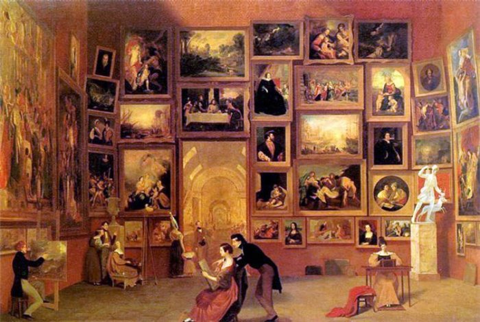 С. Морзе. Галерея Лувра, 1831-32 | Фото: gallerix.ru