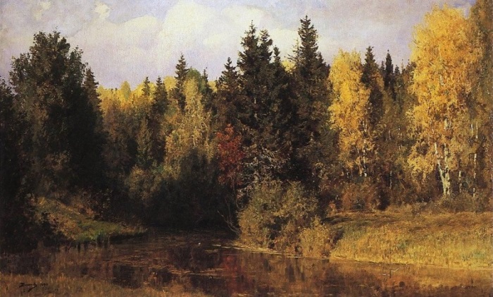 В. Поленов. Осень в Абрамцеве, 1890 | Фото: artchive.ru