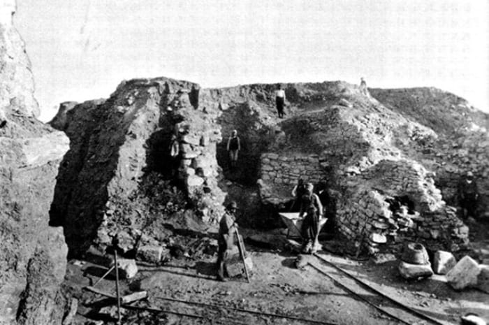Раскопки в Трое, лето 1890 г. | Фото: aif.ru