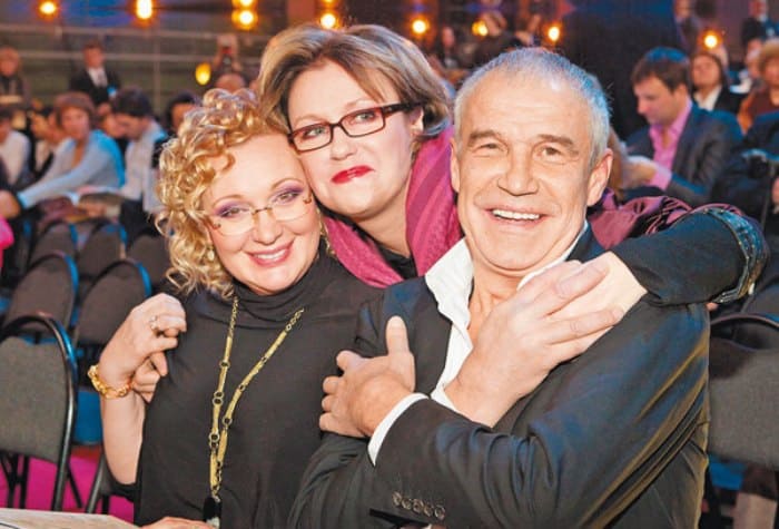 Сергей Гармаш с женой Инной и актрисой Ириной Розановой | Фото: tele.ru