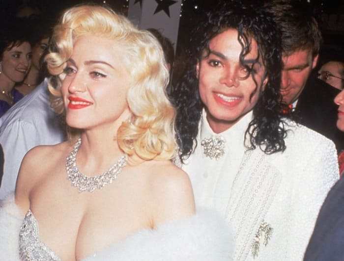 Мадонна и Майкл Джексон, 1991 | Фото: elle.ru