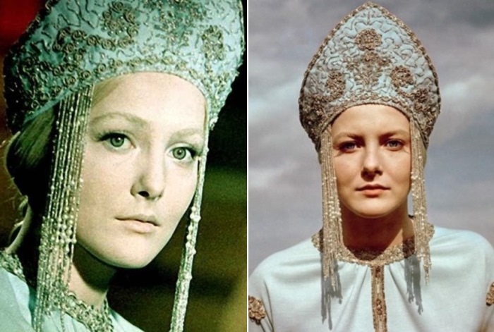 Евгения Филонова в роли Снегурочки, 1968
