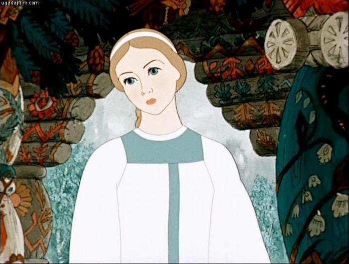 Кадр из мультфильма *Снегурочка*, 1952