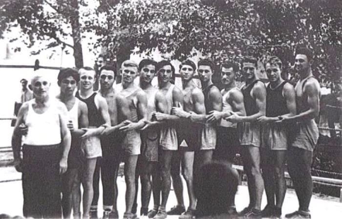 Сидней Джексон и сборная Узбекистана по боксу, 1952 | Фото: jewishnews.com.ua