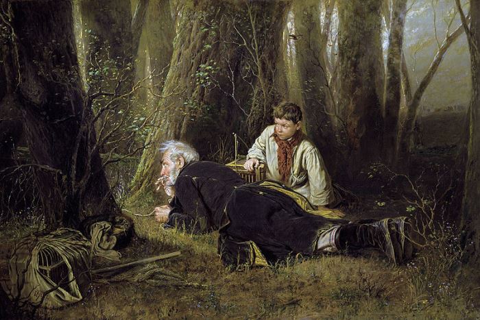 В. Перов. Птицелов, 1870 | Фото: gallerix.ru
