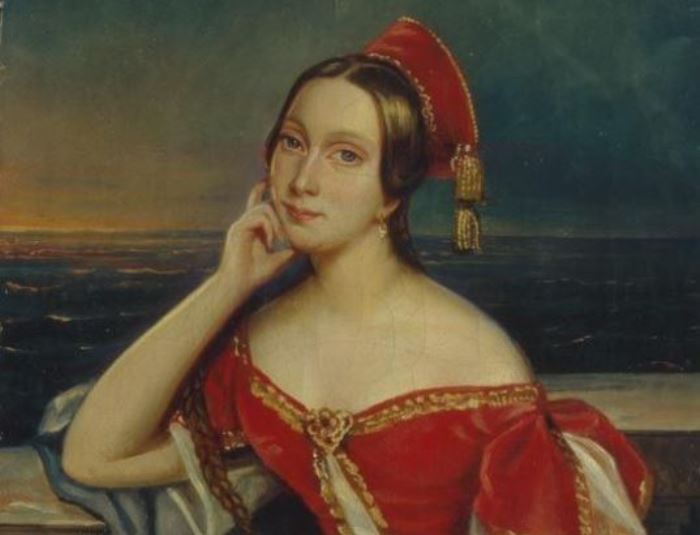 Мария Тальони на картине неизвестного художника, 1830-е гг. | Фото: artchive.ru