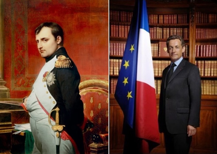 Наполеон Бонапарт и Николя Саркози