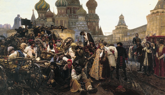 В. Суриков. Утро стрелецкой казни, 1881