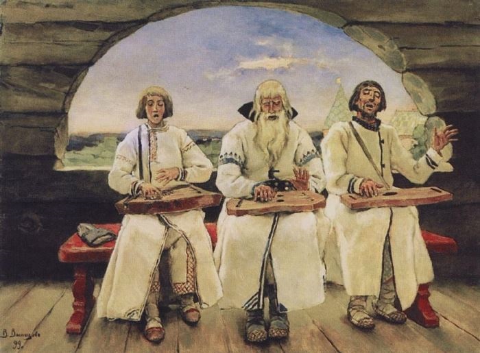В. Васнецов. Гусляры, 1899 | Фото: artchive.ru